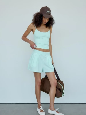 Obrázek produktu Stradivarius Základní Tílko Na Ramínka Pastel Green