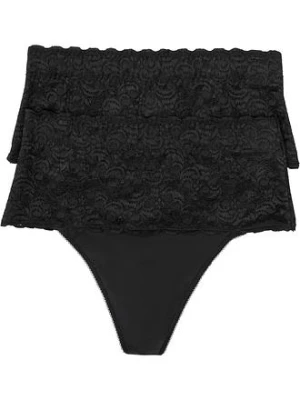 Obrázek produktu Stringi o średnim stopniu modelowania sylwetki (2 pary) bonprix
