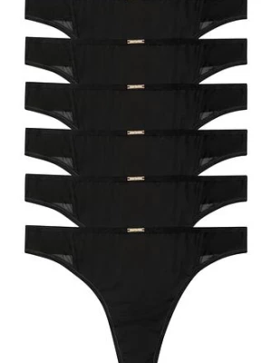 Obrázek produktu Stringi z kolekcji Feel Comfort z mikrofibry (6 par) bonprix