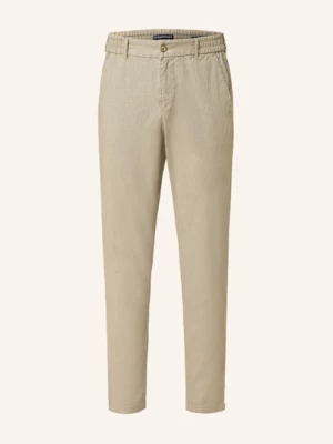 Obrázek produktu Strokesman's Chino Kalhoty Extra Slim Fit Se Lnem olivová