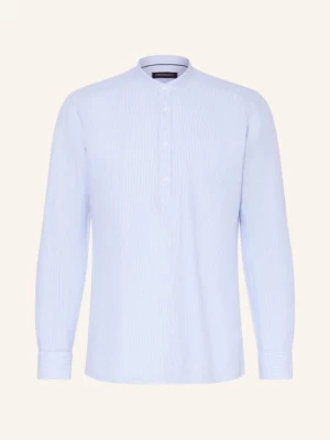 Obrázek produktu Strokesman's Košile Regular Fit S Lnem A Stojáčkem tmavě modrá / bílá