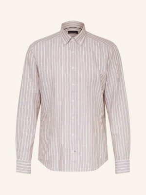 Obrázek produktu Strokesman's Košile Regular Fit S Lnem černošedá / bílá