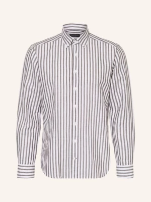 Obrázek produktu Strokesman's Košile Regular Fit S Lnem olivová / bílá