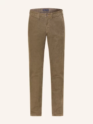 Obrázek produktu Strokesman's Manšestrové Chino Kalhoty Slim Fit olivová