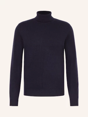 Obrázek produktu Strokesman's Svetr S Rolákem Z Kašmíru tmavě modrá