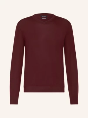 Obrázek produktu Strokesman's Svetr Z Merino Vlny tmavě červená