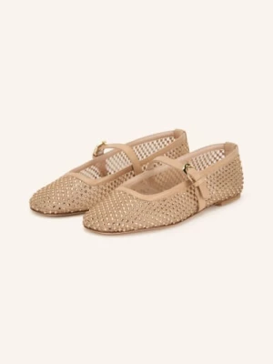 Obrázek produktu Stuart Weitzman Baleríny Mary Jane S Ozdobnými Kamínky béžová