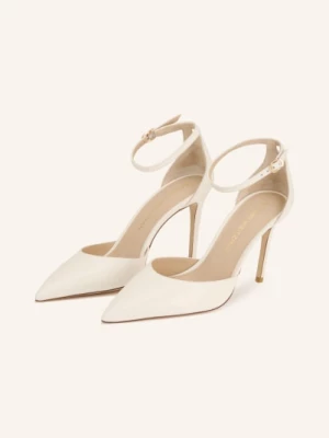 Obrázek produktu Stuart Weitzman Lodičky Se Řemínkem Stuart Power Strap krémová / zlatá