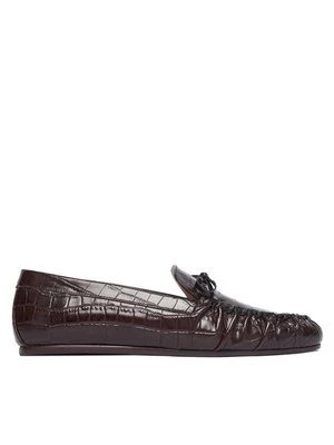 Obrázek produktu Stuart Weitzman Mokasíny Britt Bow SM416 Tmavě hnědá