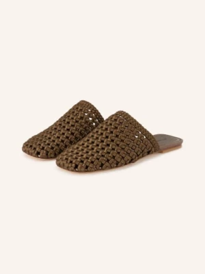 Obrázek produktu Stuart Weitzman Pantofle Marina olivová