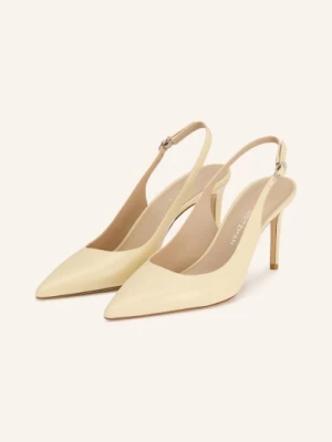 Obrázek produktu Stuart Weitzman Slingpumps S Otevřenou Patou Stuart Power 75 béžová / stříbrná