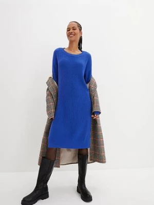Obrázek produktu Sukienka dzianinowa oversized w prążek bonprix