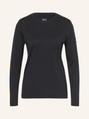 Obrázek produktu Super.Natural Dlouhé Rukávy Casual Rib S Merino Vlnou černá