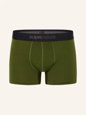 Obrázek produktu Super.Natural Funkční Boxerky tundra175 Boxer S Merino Vlnou olivová / černá