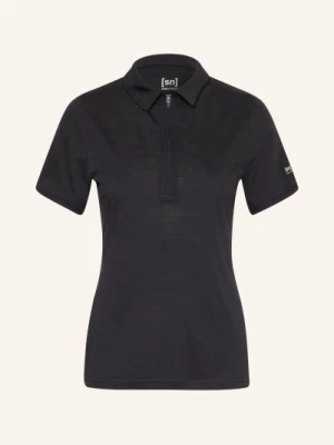 Obrázek produktu Super.Natural Funkční Polokošile S Merino Vlnou černá