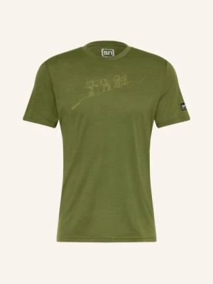 Obrázek produktu Super.Natural Funkční Tričko Hiking S Merino Vlnou olivová