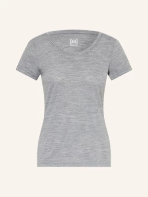 Obrázek produktu Super.Natural Funkční Tričko Midsummer S Merino Vlnou šedá