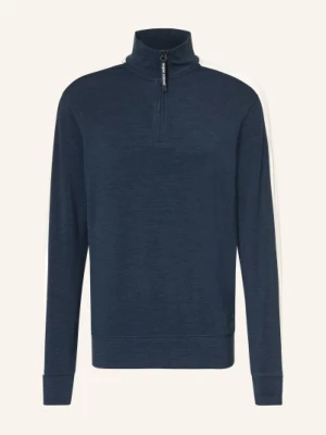 Obrázek produktu Super.Natural Jerseyový Svetr S Rolákem Colorado S Merino Vlnou tmavě modrá / bílá