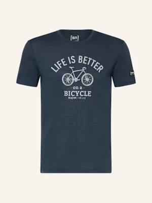 Obrázek produktu Super.Natural Tričko Better Bike S Příměsí Merino Vlny tmavě modrá