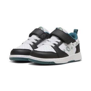 Obrázek produktu Super PUMA Rebound V6 Low Sneakers Toddlers, Shop, Black/White/Emerald Ice
