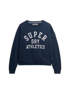 Obrázek produktu Superdry & Co Mikina 'Athletic Essentials'  marine modrá / bílá
