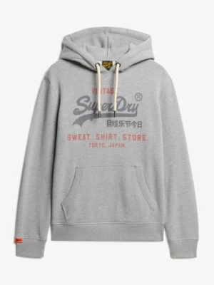 Obrázek produktu Superdry & Co Mikina 'Heritage'  modrý melír / šedý melír / červený melír