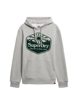 Obrázek produktu Superdry & Co Mikina 'Sun'  šedý melír / jedle