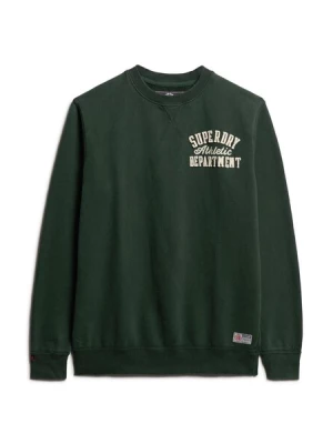 Obrázek produktu Superdry & Co Mikina 'VINTAGE ATHLETIC'  tmavě zelená / bílá