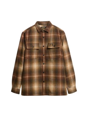 Obrázek produktu Superdry & Co Přechodná bunda 'Miller'  hnědá / černá / bílá