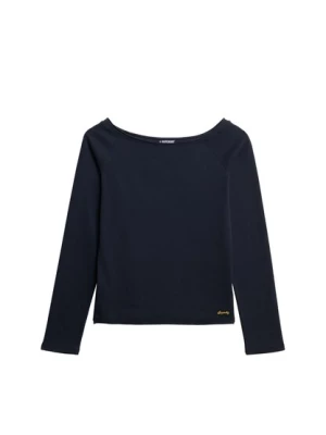 Obrázek produktu Superdry & Co Tričko 'Bardot'  marine modrá / zlatě žlutá