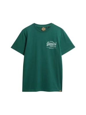 Obrázek produktu Superdry & Co Tričko 'Heritage'  zelená / bílá