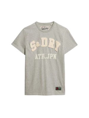 Obrázek produktu Superdry & Co Tričko  krémová / šedý melír / bílá