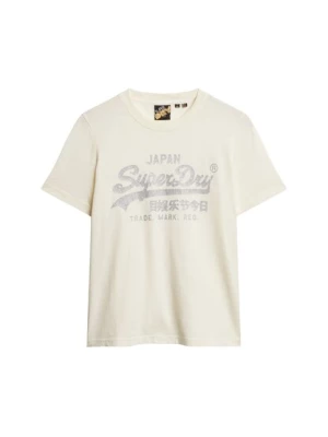 Obrázek produktu Superdry & Co Tričko  krémová / stříbrná
