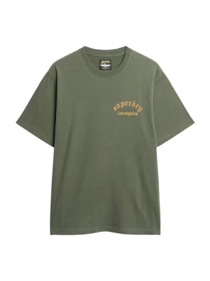 Obrázek produktu Superdry & Co Tričko  olivová / červená / černá
