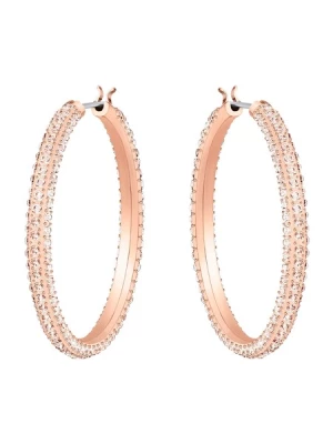 Obrázek produktu Swarovski Náušnice 'Dextera'  růžově zlatá / průhledná