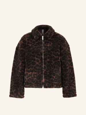 Obrázek produktu Sweaty Betty Fleecová Bunda tmavě hnědá / hnědá