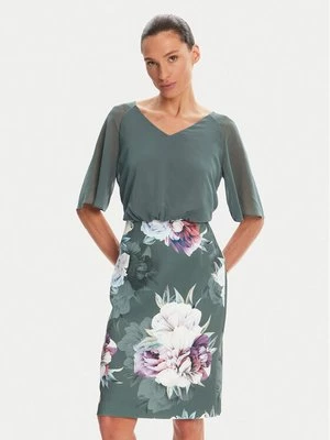 Obrázek produktu Swing Koktejlové šaty 5AE28900 Zelená Slim Fit