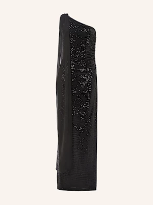 Obrázek produktu Swing One-Shoulder Šaty S Flitry černá