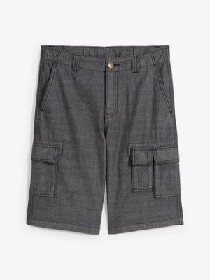 Obrázek produktu Szorty bojówki Chambray, Regular Fit bonprix