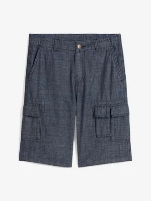 Obrázek produktu Szorty bojówki Chambray, Regular Fit bonprix