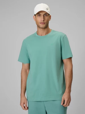 Obrázek produktu T-shirt regular hladký pánský - mátový 4F