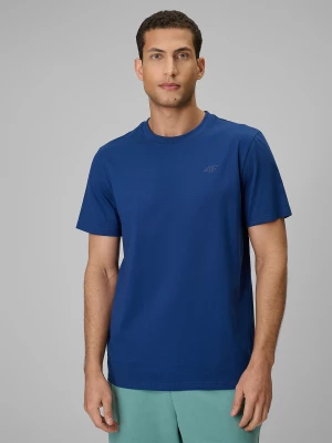 Obrázek produktu T-shirt regular hladký pánský - tmavě modrý 4F
