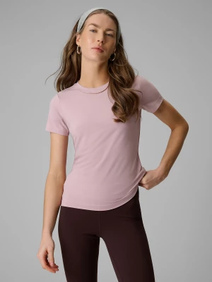 Obrázek produktu T-shirt slim hladké dámské - růžové 4F
