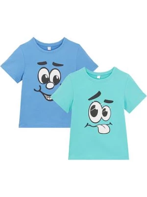 Obrázek produktu T-shirt  z bawełną organiczną (2 szt.) bonprix