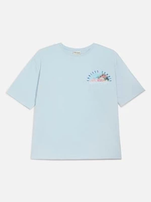 Obrázek produktu T-shirt z czystej bawełny organicznej, z dużym nadrukiem na plecach, loose fit bonprix