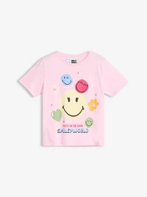 Obrázek produktu T-shirt z czystej bawełny, z nadrukiem Smileys bonprix