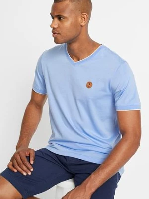 Obrázek produktu T-shirt z dekoltem w serek, w optyce dwuwarstwowego bonprix