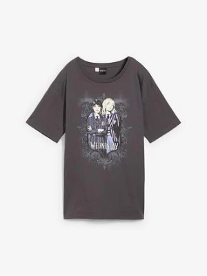 Obrázek produktu T-shirt z motywem Wednesday z czystej bawełny bonprix