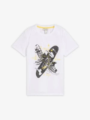 Obrázek produktu T-shirt z nadrukiem deskorolki bonprix