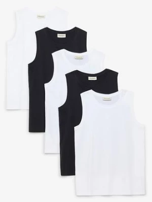 Obrázek produktu Tank top z bawełny organicznej (5 szt.) bonprix